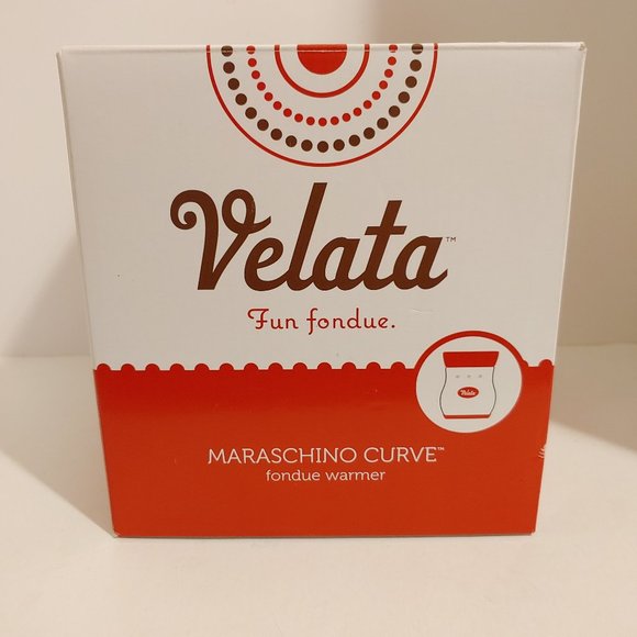 Velata Maraschino (RED) Pedestal Fun Fondue Set by Scentsy - NEW! - Picture 3 of 4